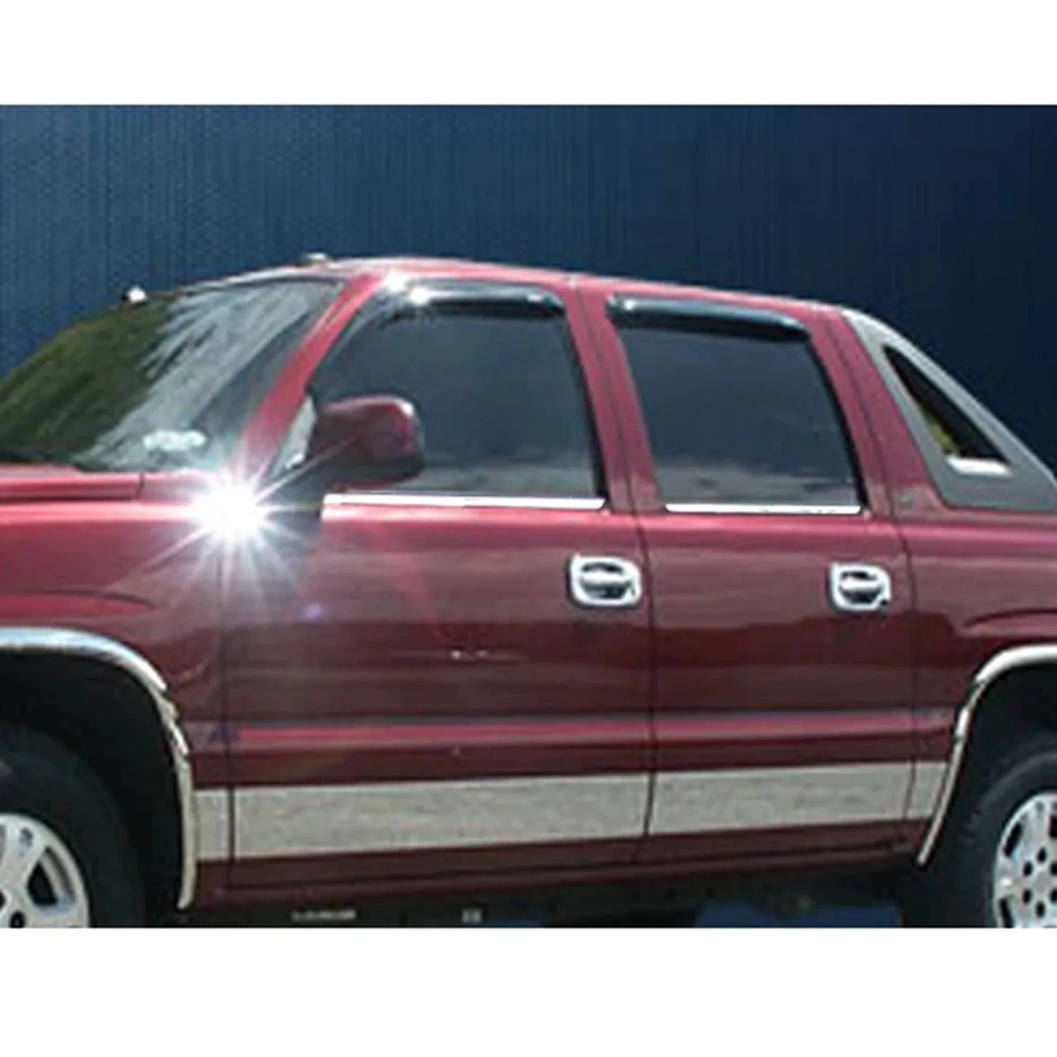 2002-2006 Cadillac Escalade Stainless Steel Window Sill Trim 4Pc