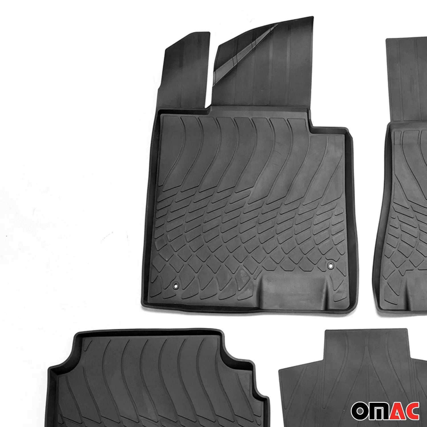 2021-2026 Kia K5 Floor Mats Liners Full Set All Weather Black