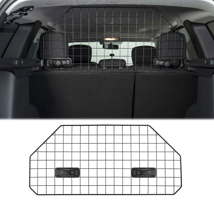 Car Dog Pet Barrier Adjustable Safety for SUV Mesh Back Seat Cargo Area