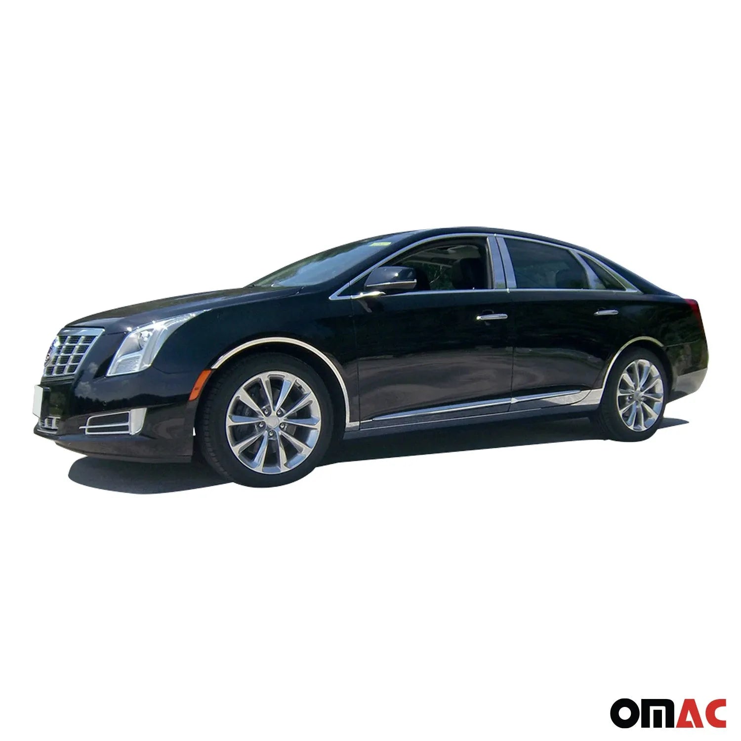 2013-2019 Cadillac XTS Stainless Steel Rocker Panel Trim 10 Pcs