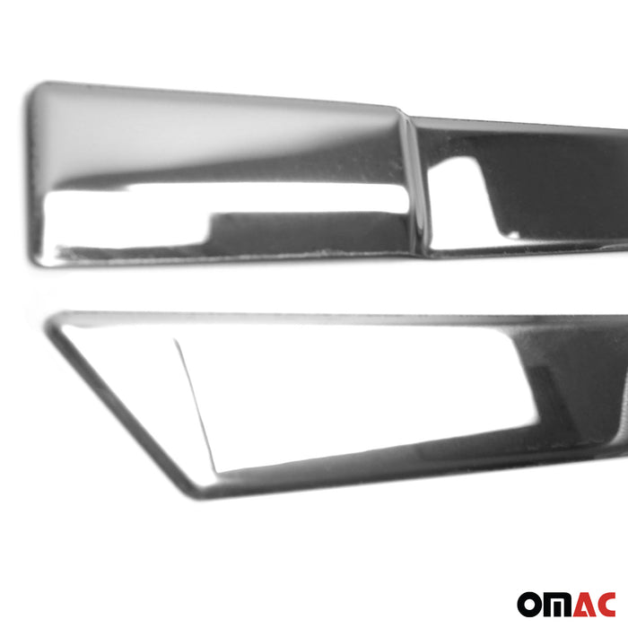 Window Molding Trim Streamer for Toyota Corolla 2014-2019 Steel Silver 4 Pcs
