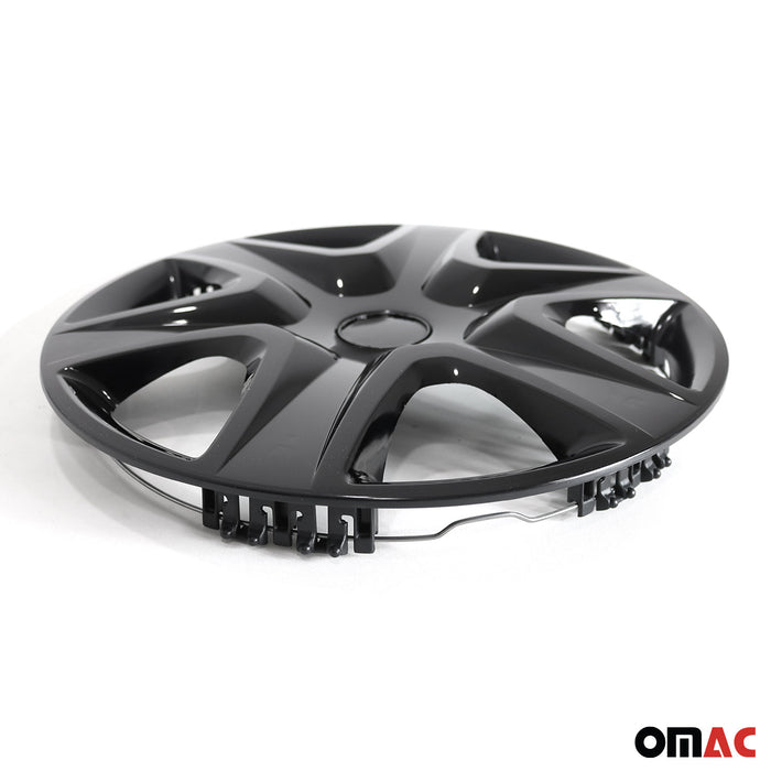 15" 4x Wheel Covers Hubcaps for RAM Black