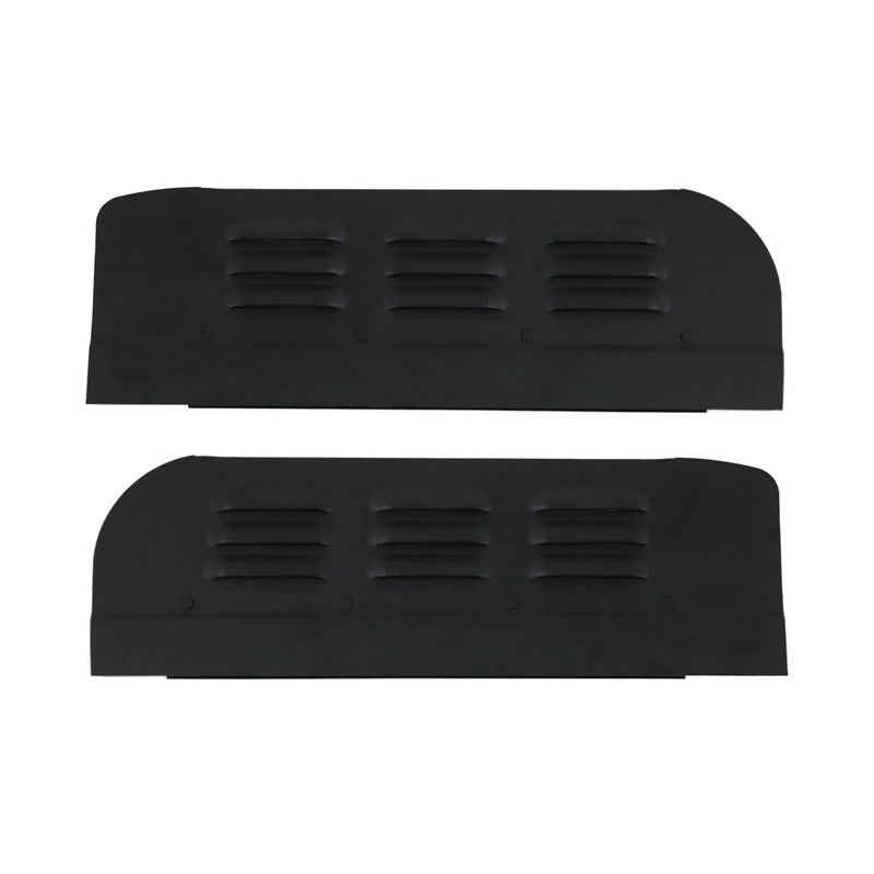 2014-2024 RAM ProMaster Car Ventilation Window Air Vent Black Aluminium 2Pcs