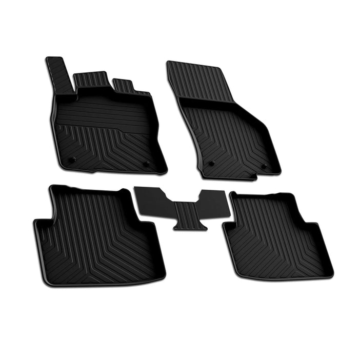 OMAC Floor Mats Liner fits VW Passat B8 2015-2019 TPE Black All-Weather 4 Pcs