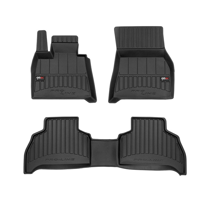OMAC Premium Floor Mats for BMW X5 G05 2019-2023 All-Weather Heavy Duty